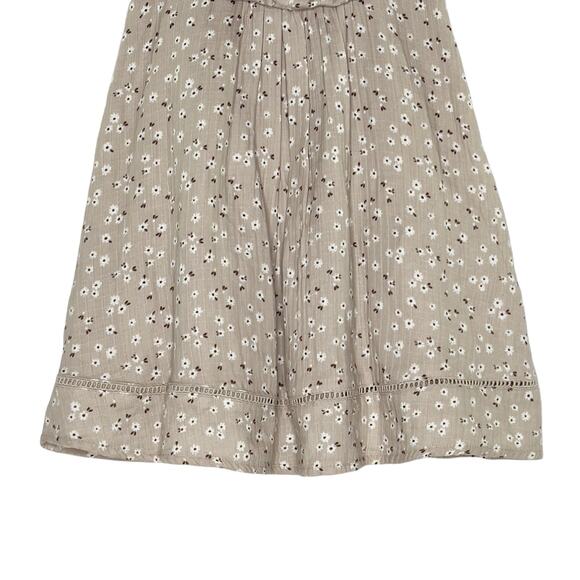 Rachel Ashwell 3T NEW Toddler Girls Beige Floral Ruffle Dress - Picture 5 of 11